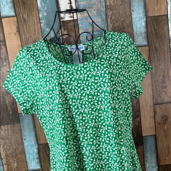 PARAGON Green cotton fun in the sun Dress - Picture 4 of 13